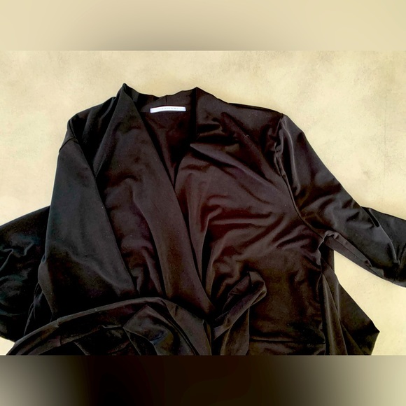 Tahari Black wrap dress - Picture 6 of 6